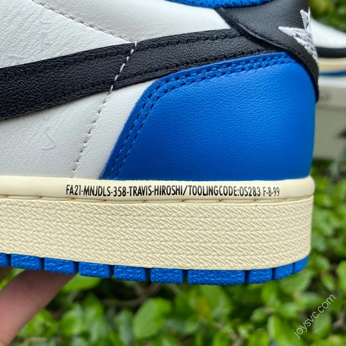 Air Jordan 1 Low Lightning White Blue DM7866-140