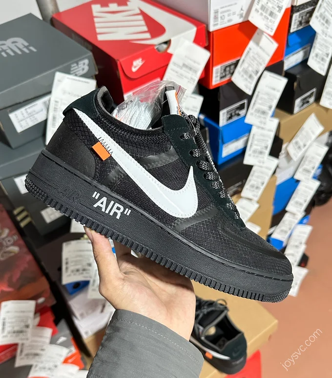 OFF-WHITE x Nike Air Force 1 Black