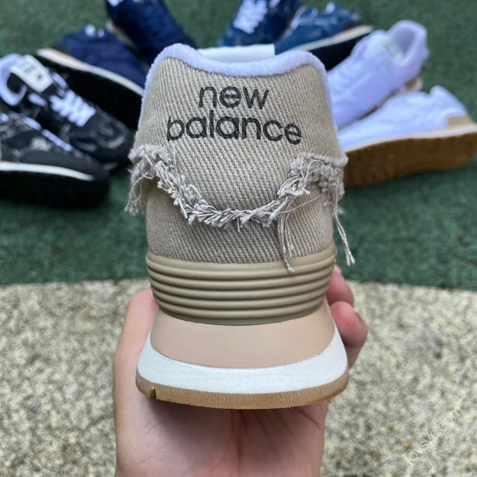 New Balance x MIU MIU 574 Beige