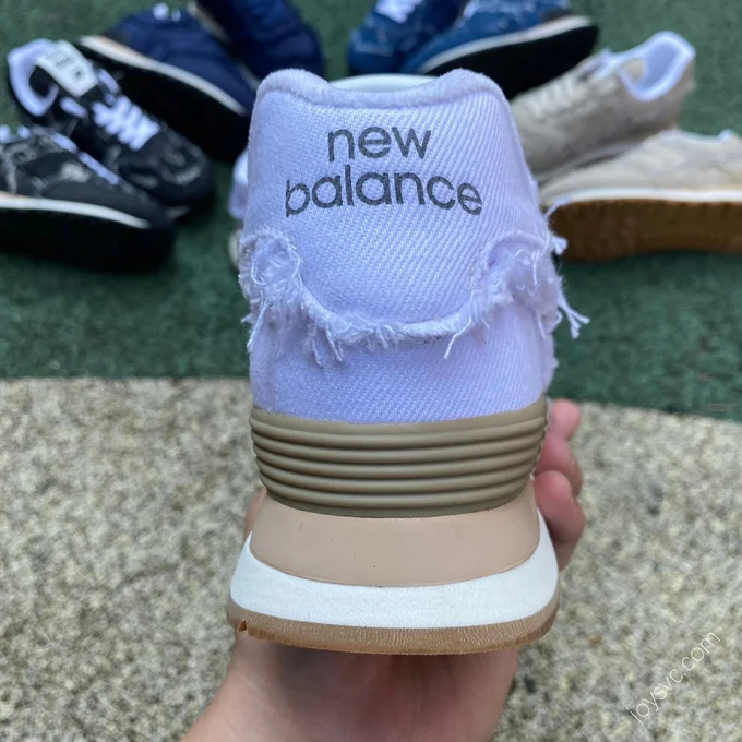 New Balance x MIU MIU 574 White