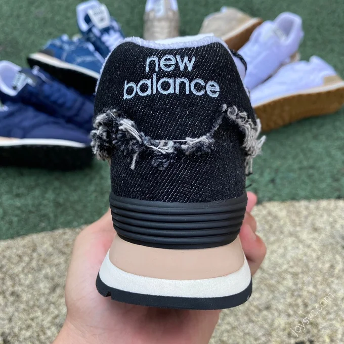 New Balance x MIU MIU 574 Black Denim