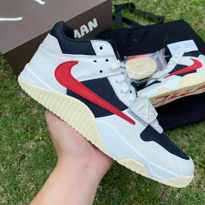 Travis Scott x Jordan Cut The Check White Black Red FZ8117-101