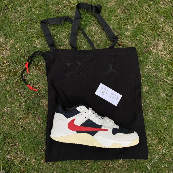 Travis Scott x Jordan Cut The Check White Black Red FZ8117-101