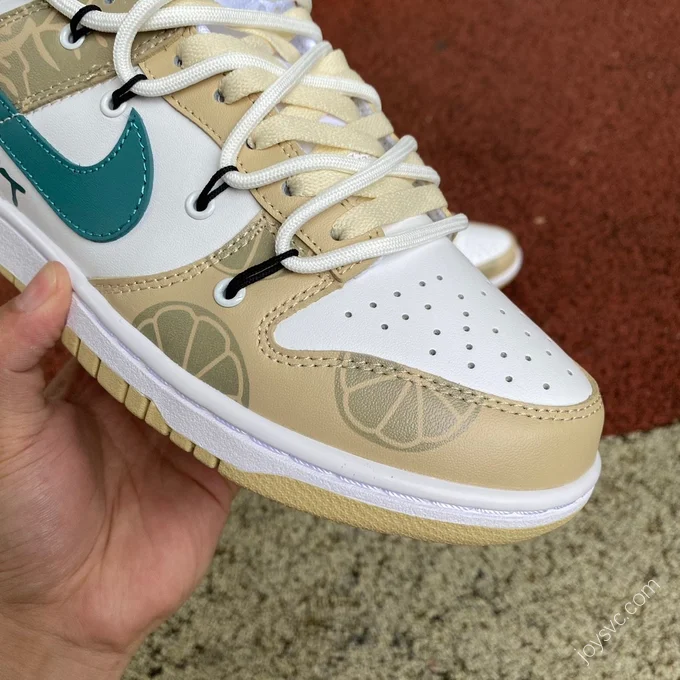 Nike Dunk Low White Brown Green FD9911-101