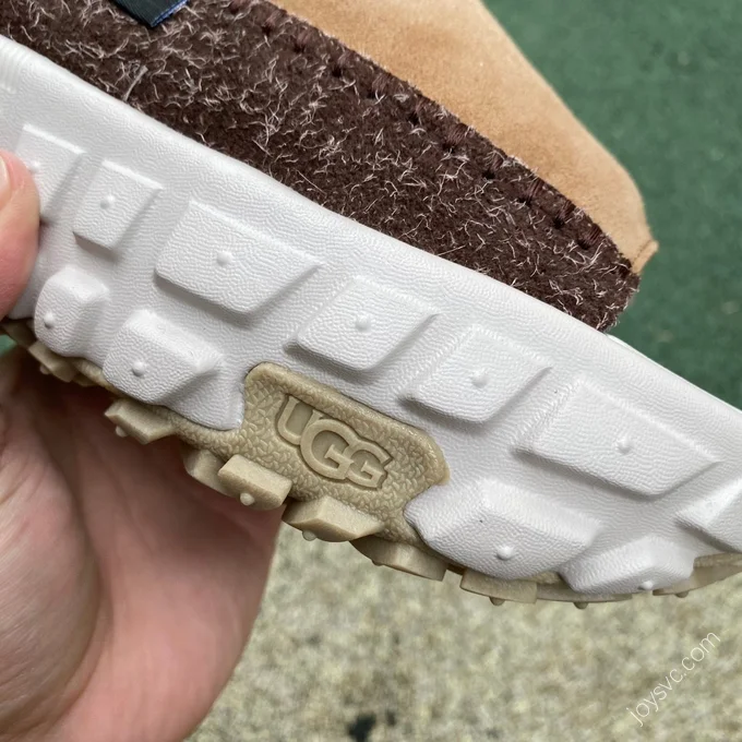 UGG Beige Brown Slides