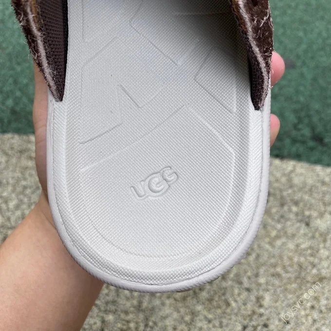 UGG Beige Brown Slides