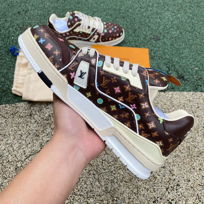 Tyler x LOUIS VUITTON Trainer Brown