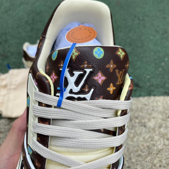 Tyler x LOUIS VUITTON Trainer Brown