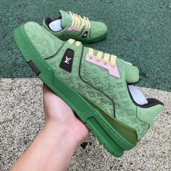 Tyler x LOUIS VUITTON Trainer Green