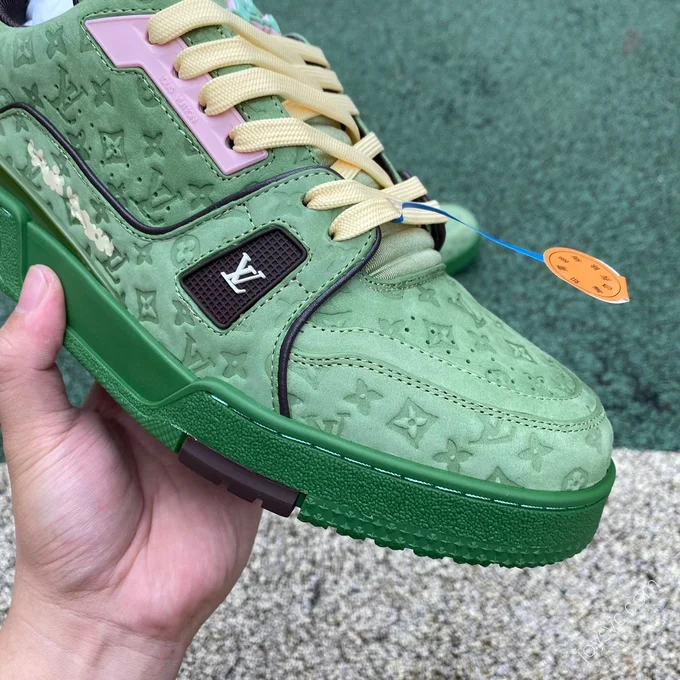 Tyler x LOUIS VUITTON Trainer Green