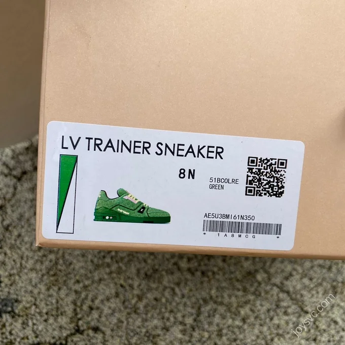 Tyler x LOUIS VUITTON Trainer Green