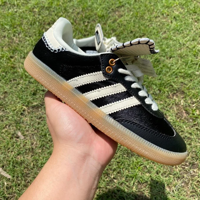 Wales Bonner x Adidas Samba Black White