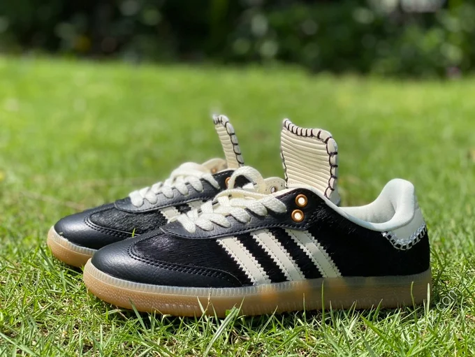 Wales Bonner x Adidas Samba Black White