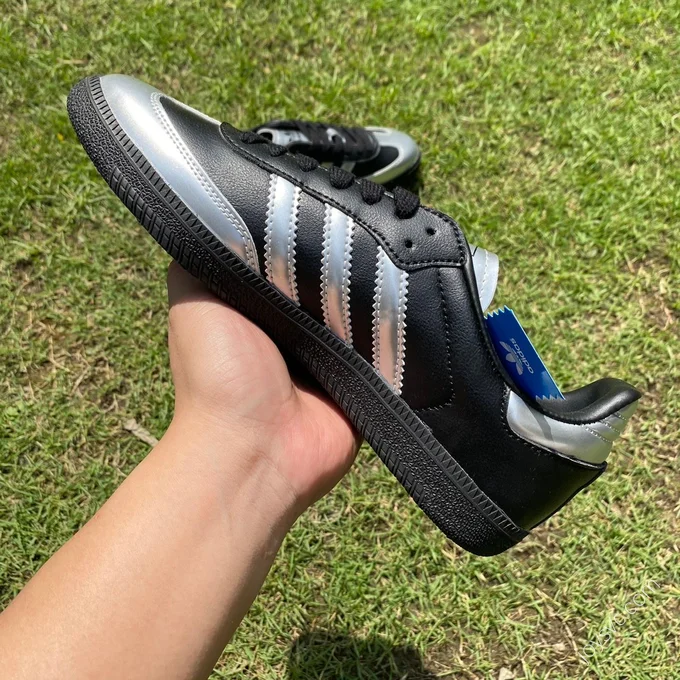 Wales Bonner x Adidas Samba Silver Black