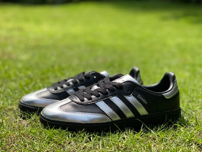 Wales Bonner x Adidas Samba Silver Black