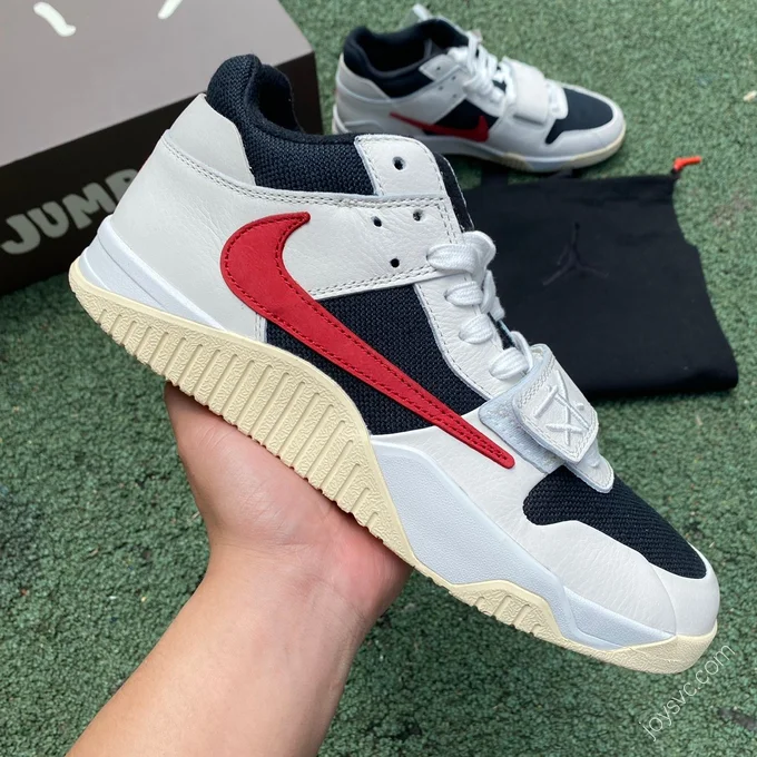 Travis Scott x Jordan Cut The Check White Black Red FZ8117-101