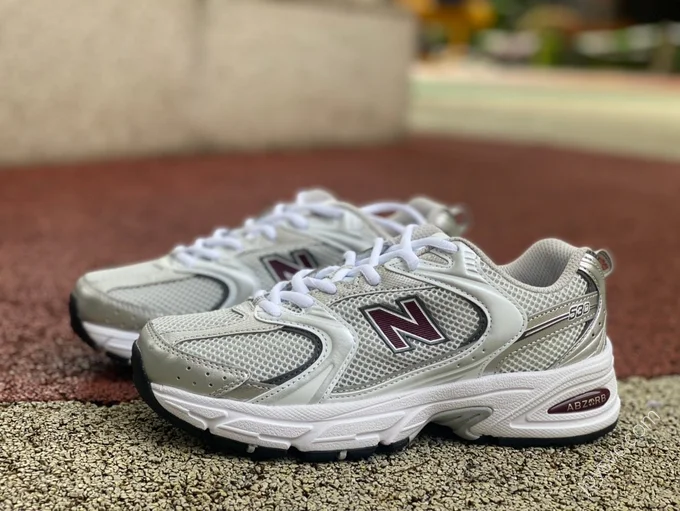 New Balance 530 White Brown Silver MR530GS