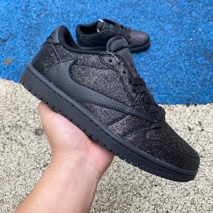 Travis Scott x Air Jordan 1 Low Black Crystal DM7866-282