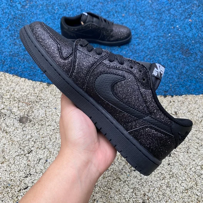 Travis Scott x Air Jordan 1 Low Black Crystal DM7866-282