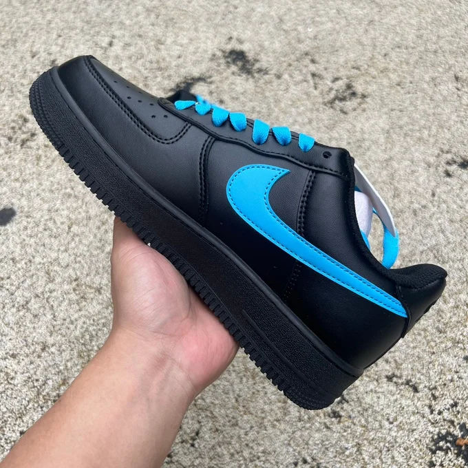 Nike Air Force 1 Blue Black