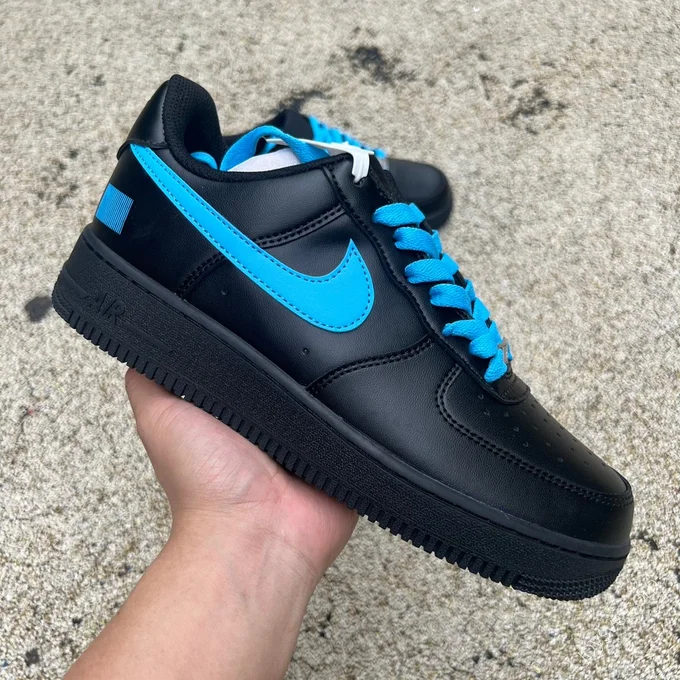 Nike Air Force 1 Blue Black