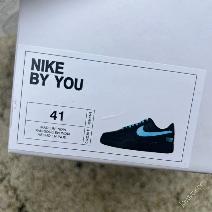 Nike Air Force 1 Blue Black