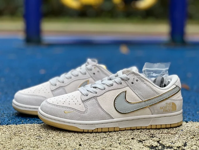 Nike Dunk x The North Face Grey Gold DQ1098-337