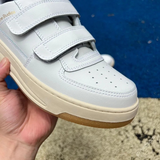 Acne Studios Off-White Velcro Sneakers