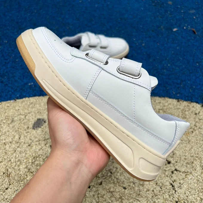 Acne Studios Off-White Velcro Sneakers