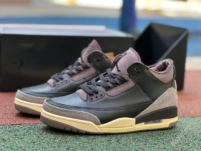 A Ma Maniere x Air Jordan 3 Black Sneaker FZ4811-001