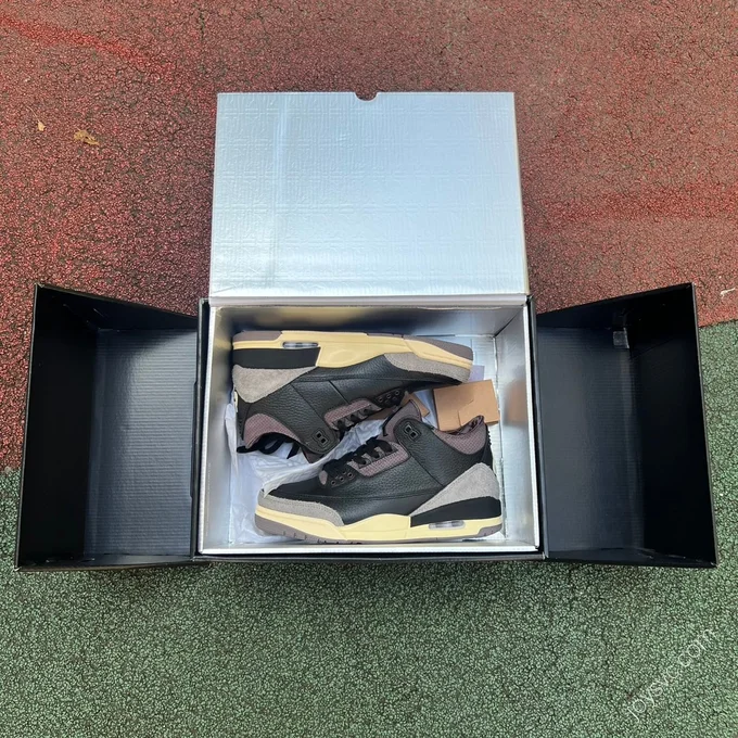 A Ma Maniere x Air Jordan 3 Black Sneaker FZ4811-001