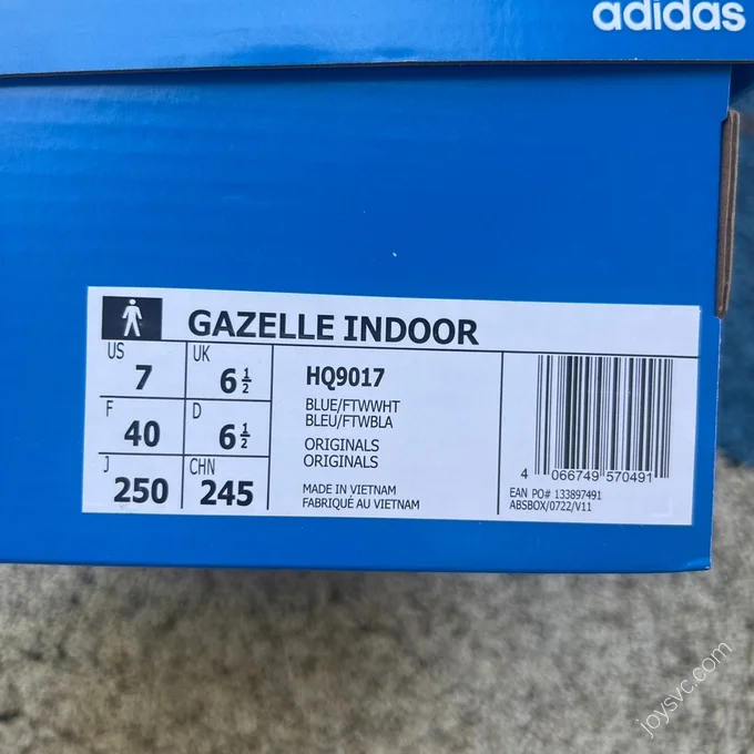 Adidas Indoor Blue White HQ9017