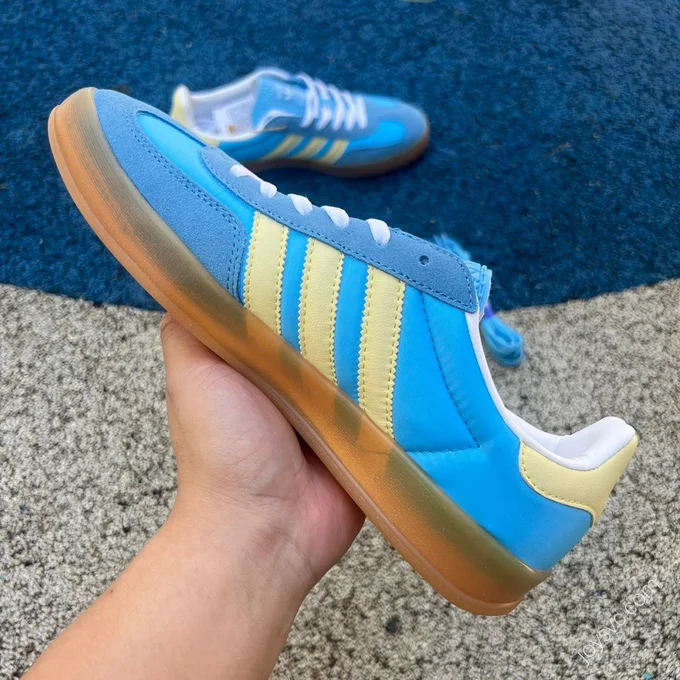 Adidas Indoor Blue Yellow Beige IE2960