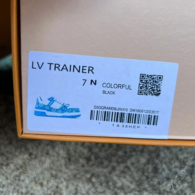 LOUIS VUITTON Trainer Maxi Blue Denim