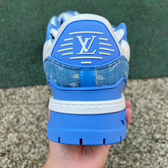 LOUIS VUITTON Trainer Maxi Blue Denim