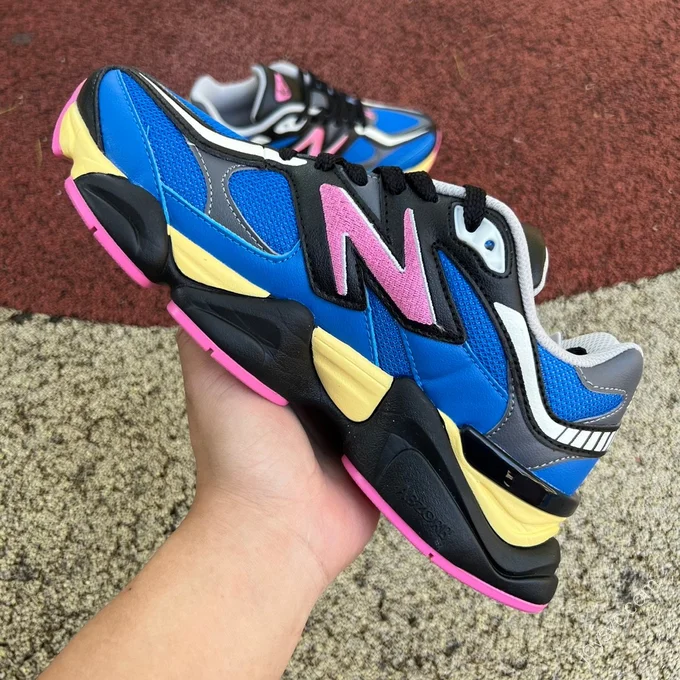 New Balance 9060 Blue Pink Yellow U9060BPO