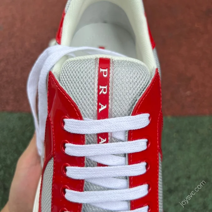 Prada Red Grey