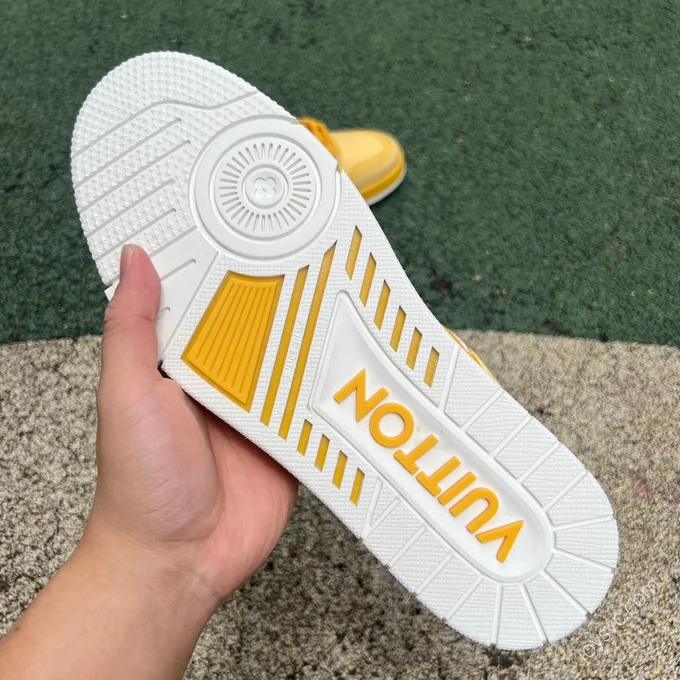 LOUIS VUITTON Trainer Yellow Orange