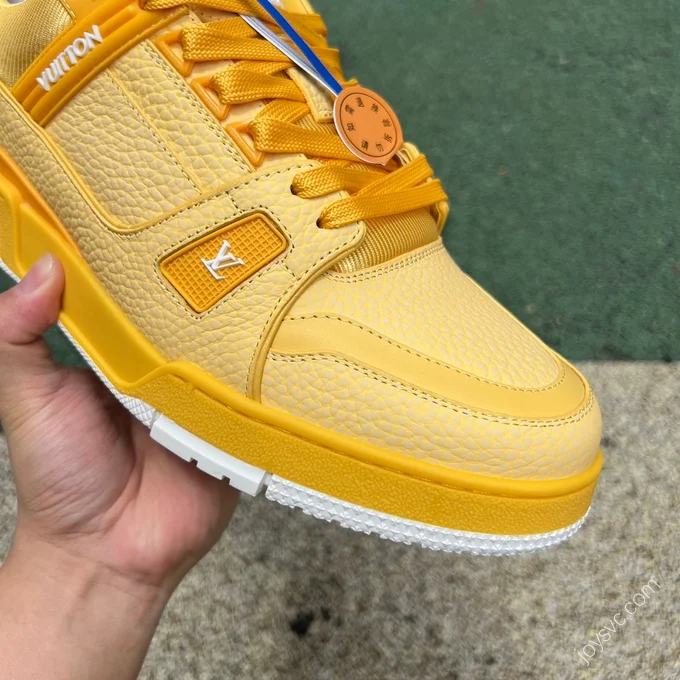 LOUIS VUITTON Trainer Yellow Orange