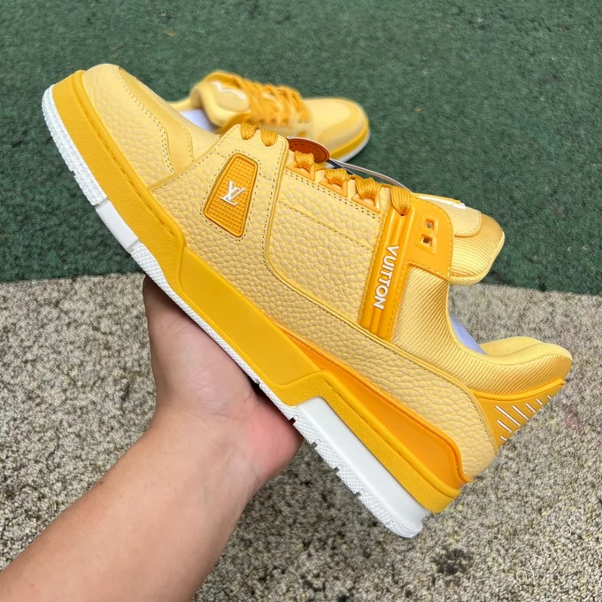 LOUIS VUITTON Trainer Yellow Orange