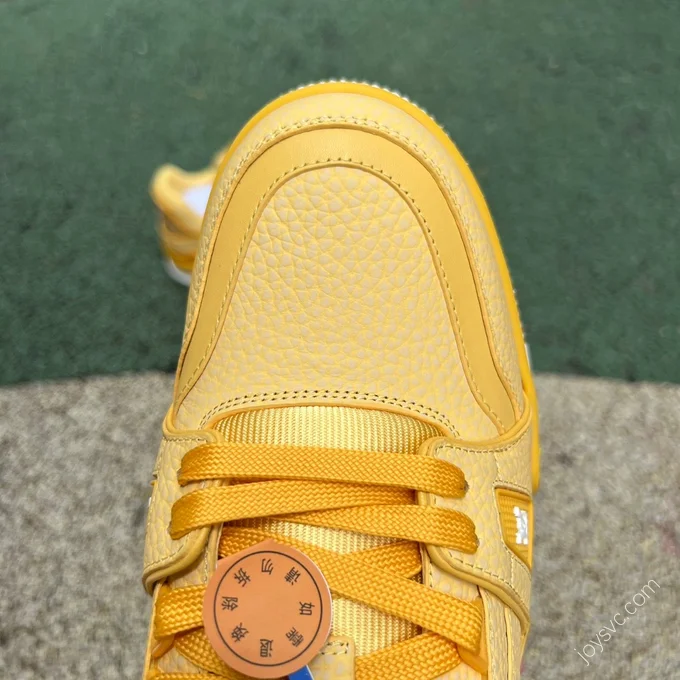 LOUIS VUITTON Trainer Yellow Orange