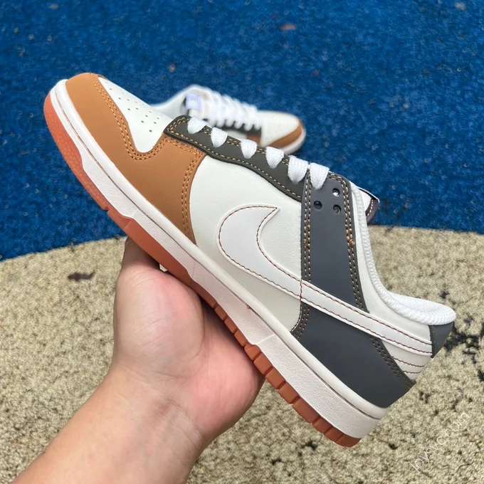 Nike Dunk x Louis Vuitton White Brown Grey DQ1098-356