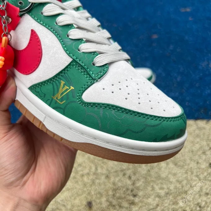 Nike Dunk x Louis Vuitton White Green Red XP3802-331