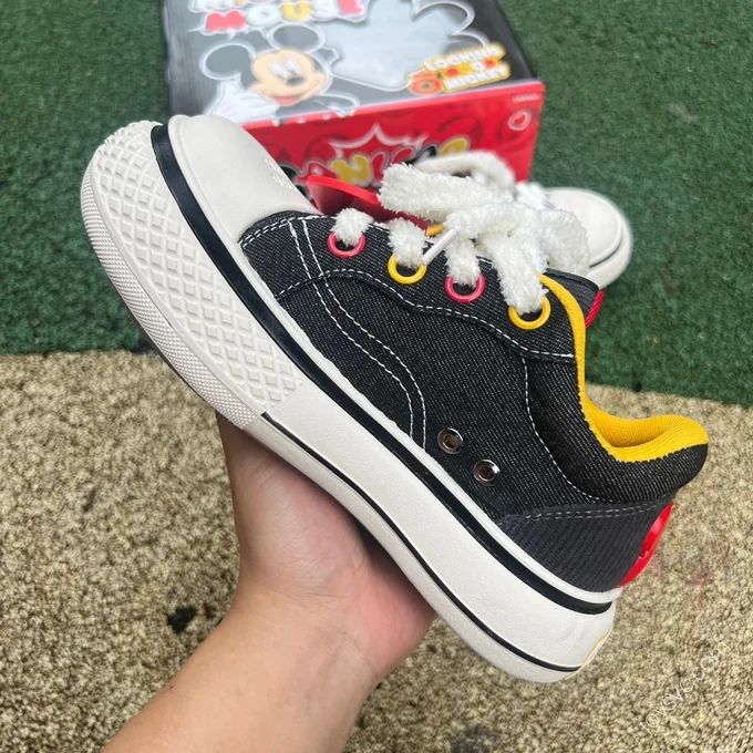 Disney x OLD ORDER x Converse Black White