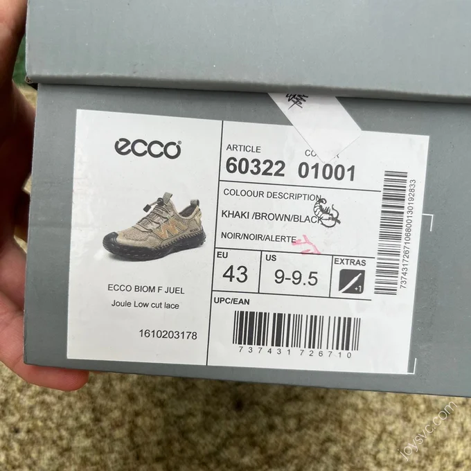 ECCO Beige Brown Black