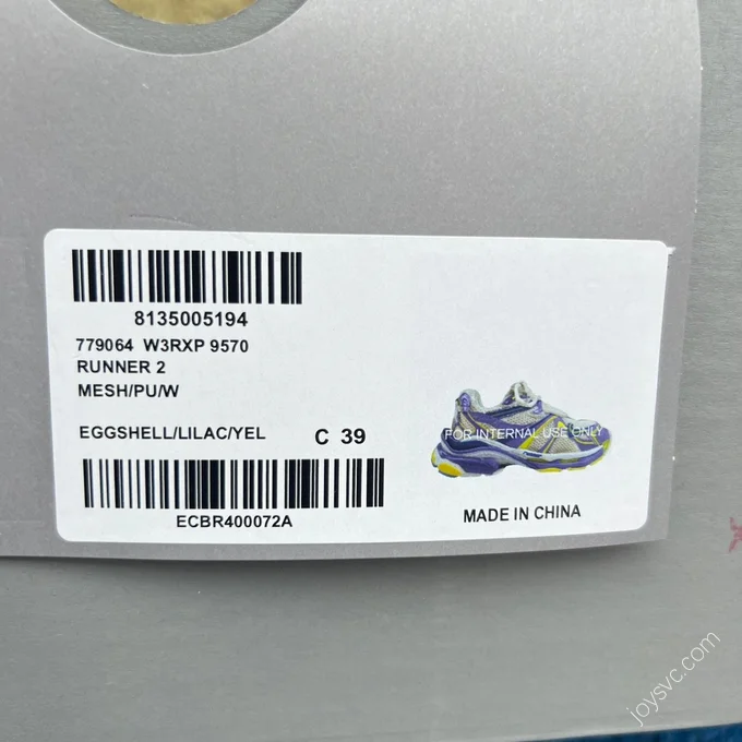 Balenciaga Runner 8.0 Yellow Purple White