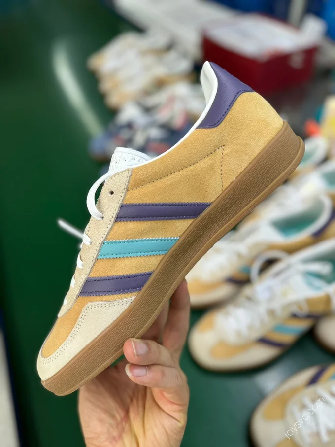 Adidas Gazelle Indoor Purple Beige IG1636