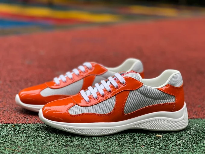 Prada Orange Grey