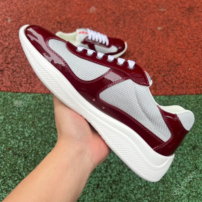 Prada Burgundy Grey