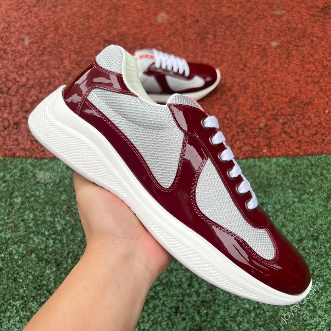 Prada Burgundy Grey